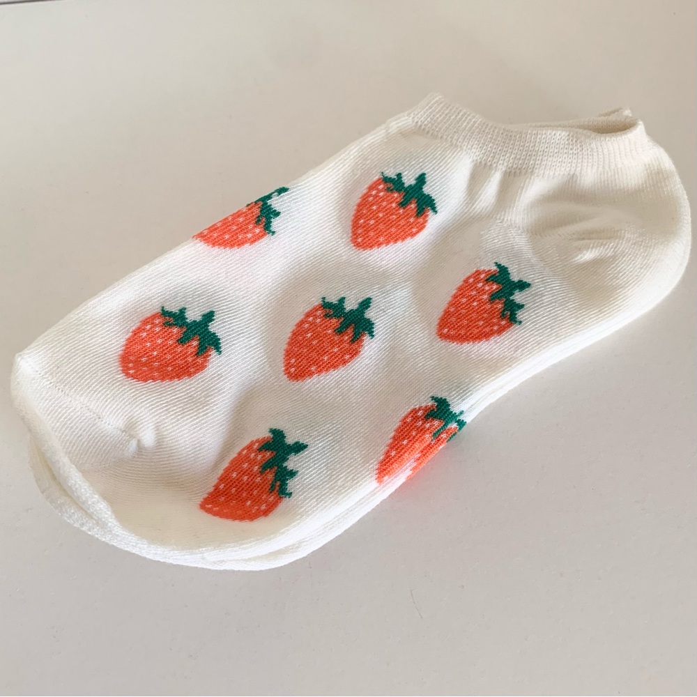 NWOT Strawberry socks